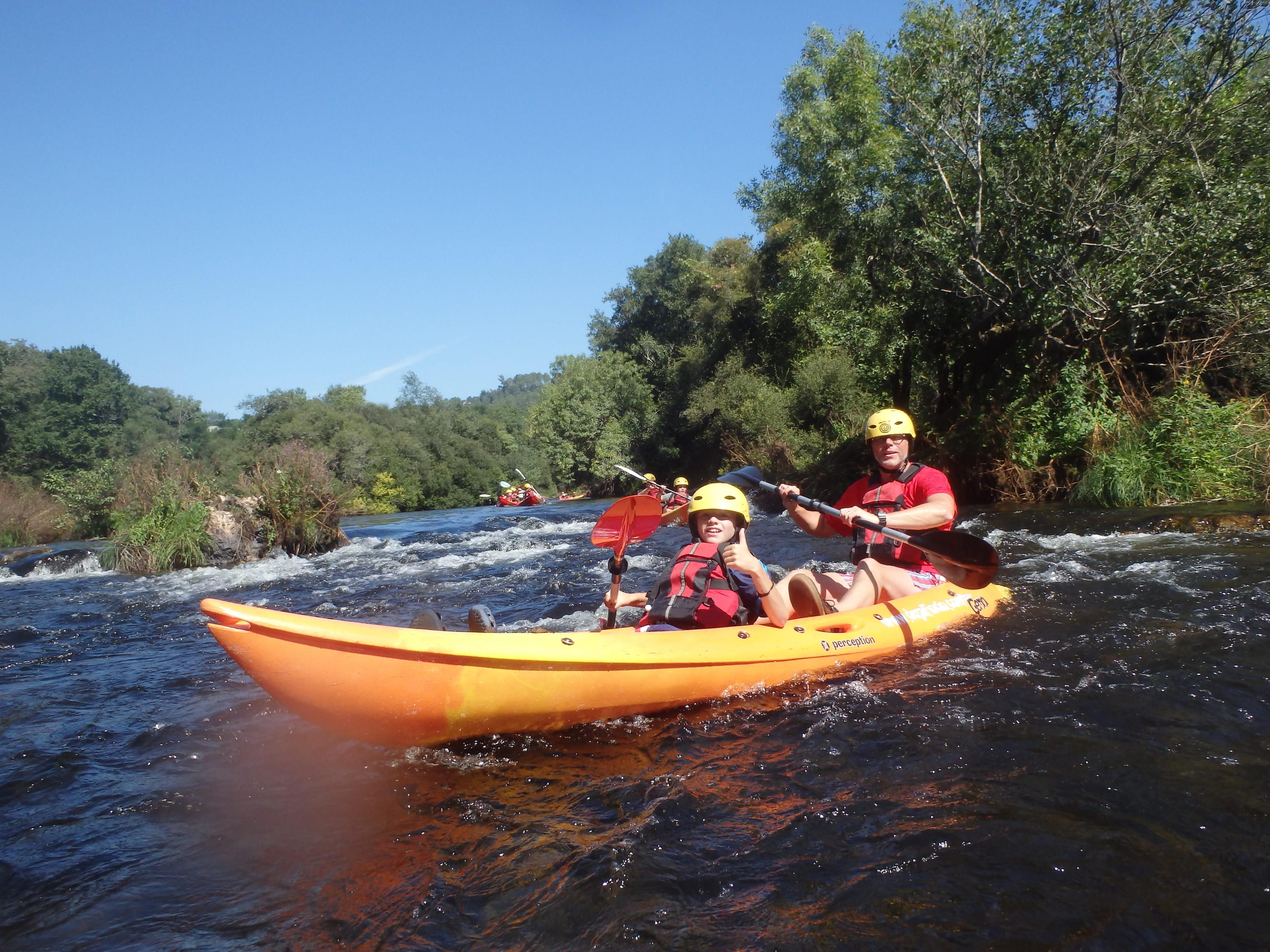 Kayaking on Río Ulla Amextreme Aventura Galicia