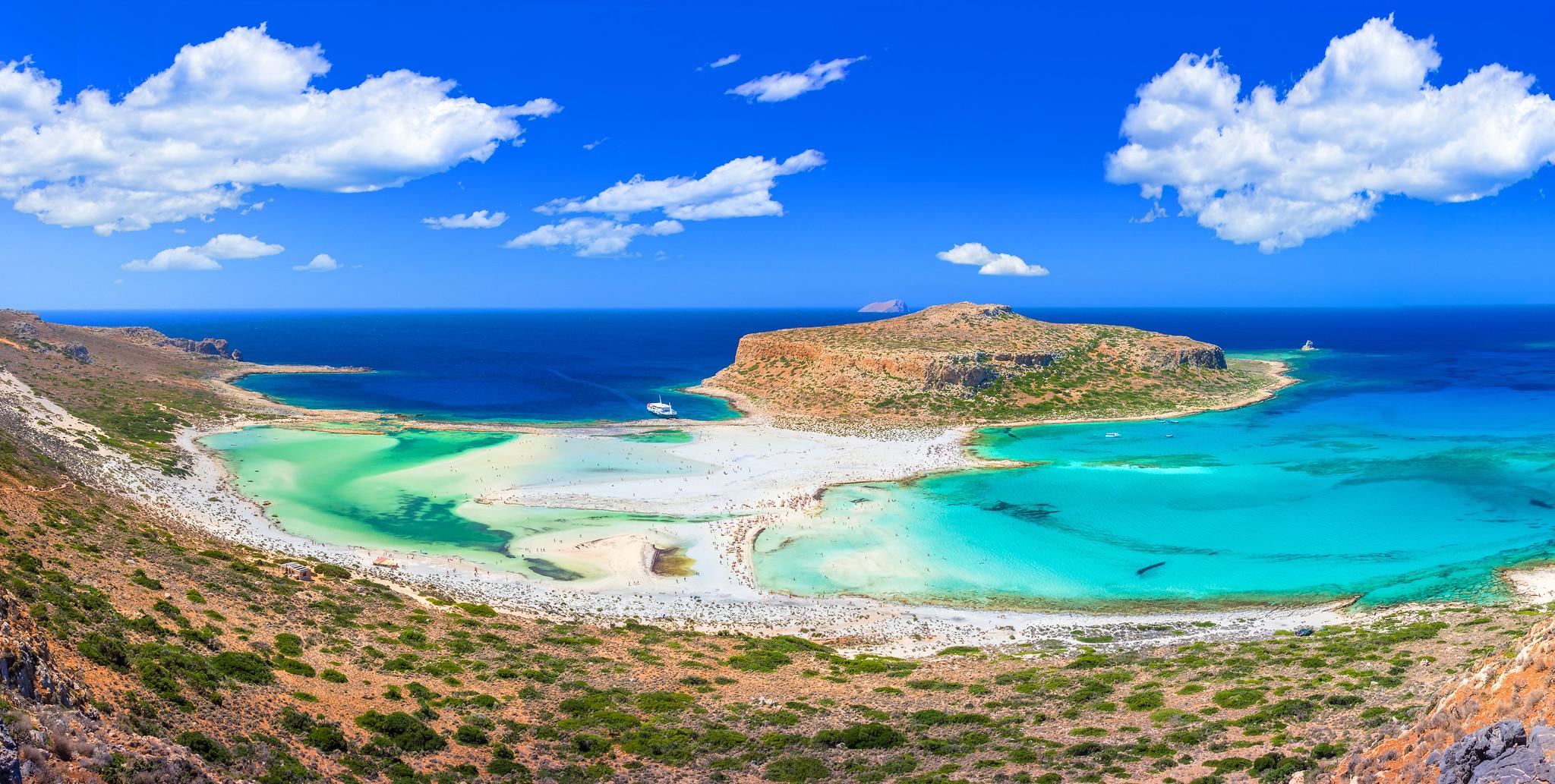 Vista de la impresionante isla de Gramvousa.