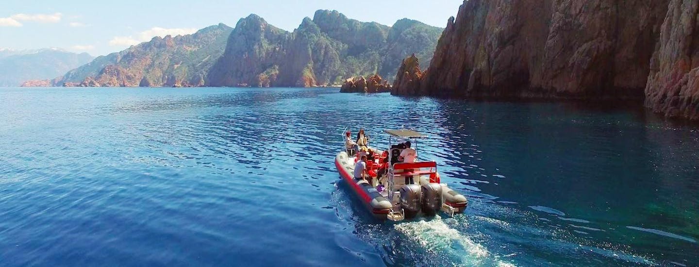 Boat trip to Scandola natural reserve and the Calanques of Piana with Albellu Croisières Sagone.