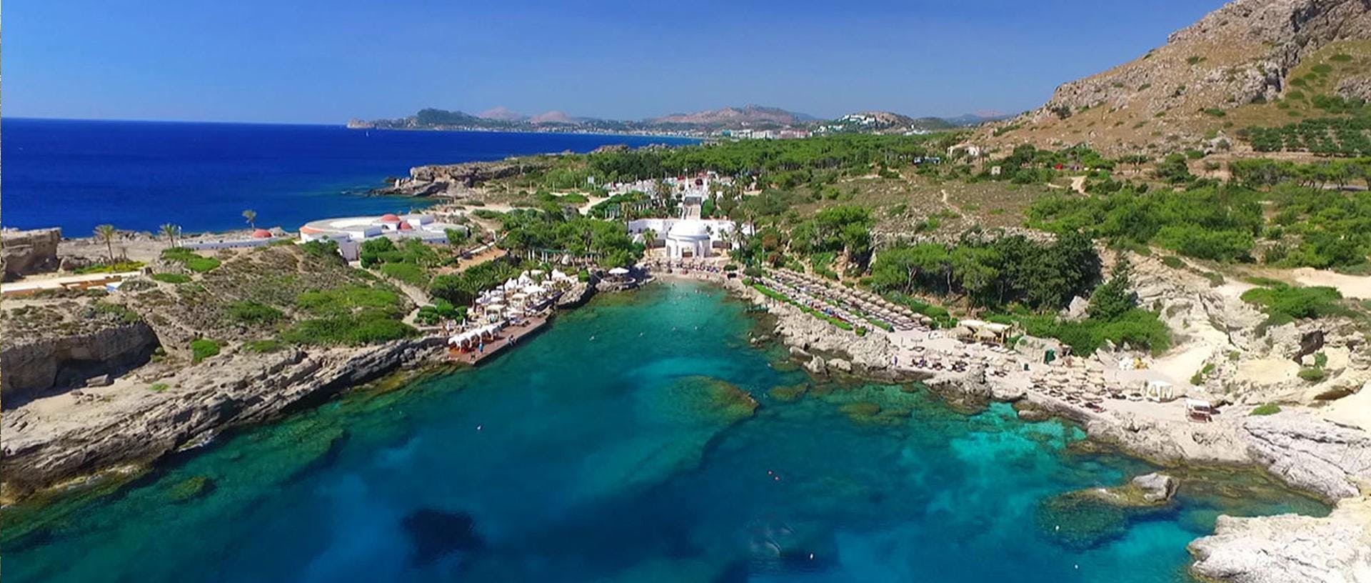 Captain John Cruises Rhodes Beautiful landscapes showcasing mountains and sea, where the experiences of Captain John Cruises Rhodes are taking place.