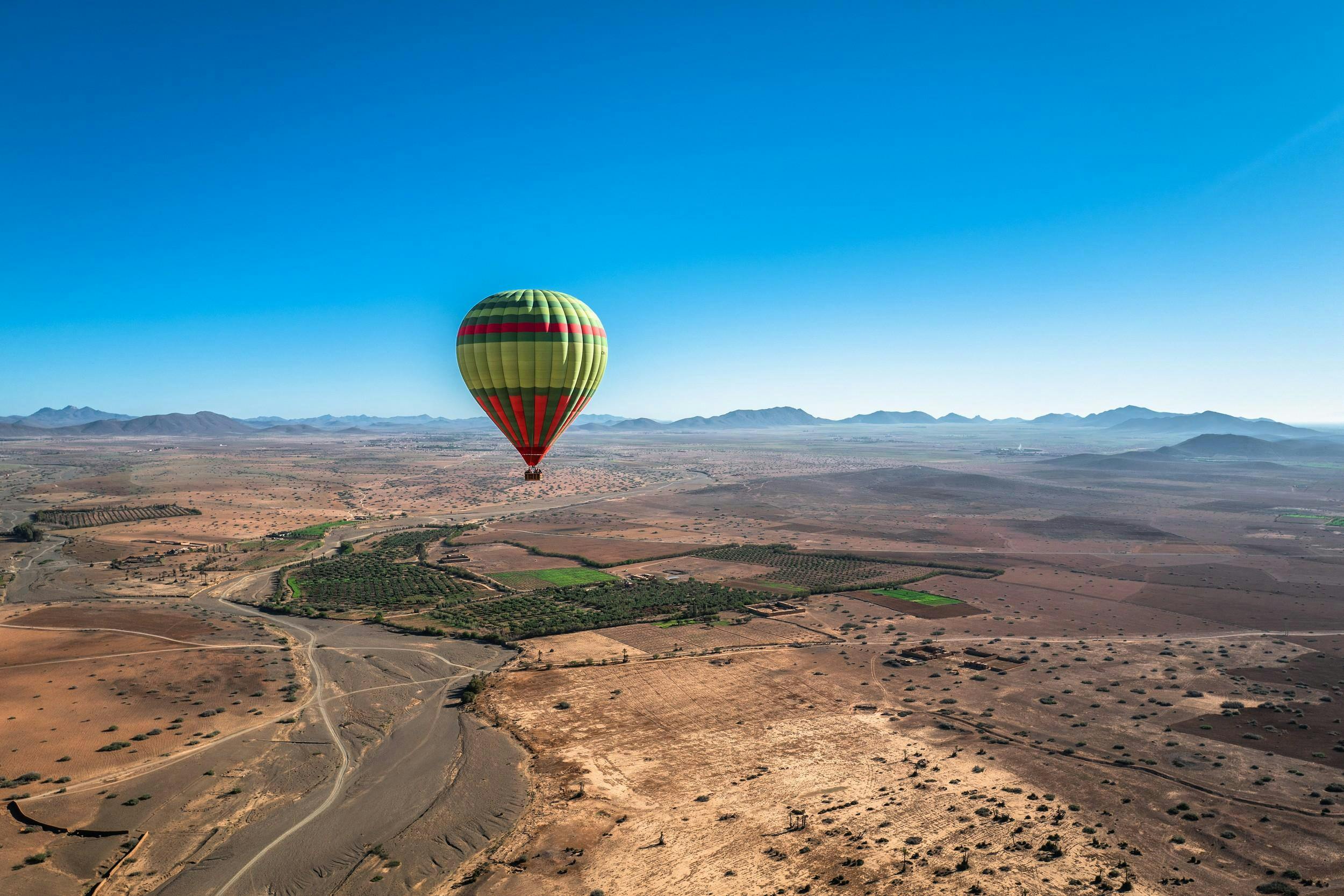 Ciel d'Afrique Marrakech Paisajes impresionantes de montaña y mar, donde tienen lugar las experiencias de Ciel d'Afrique Marrakech.