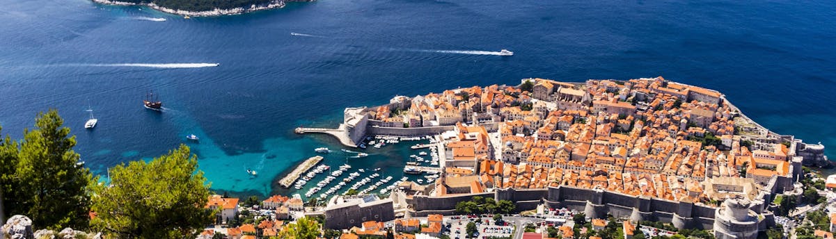 Dubrovnik - SEM Place Hero View on Dubrovnik from above