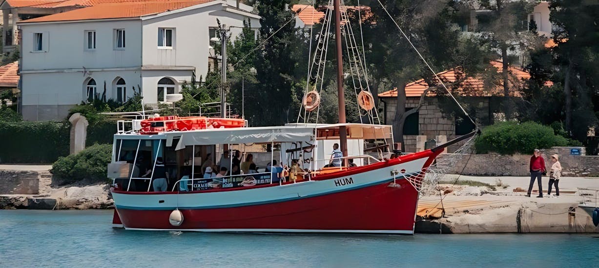 Sailboat from EOS Travel Agency Trogir ready to set sail. 
