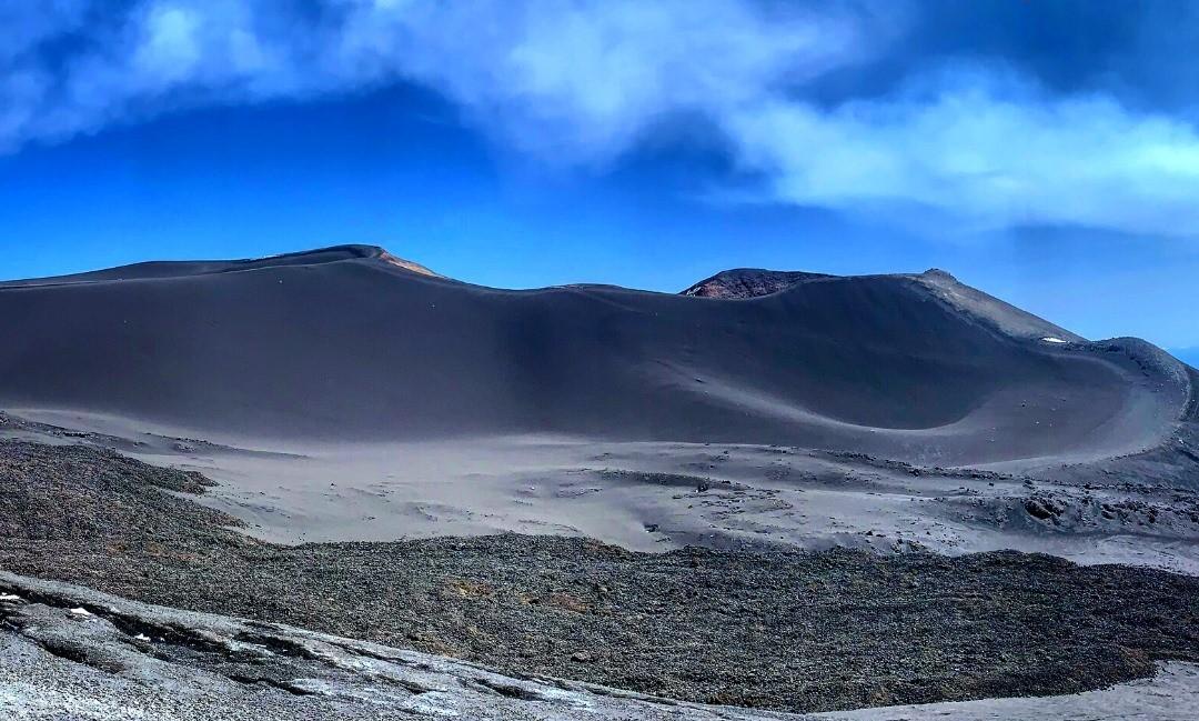 A view of Etna during an excursion with Etna Est Catania.