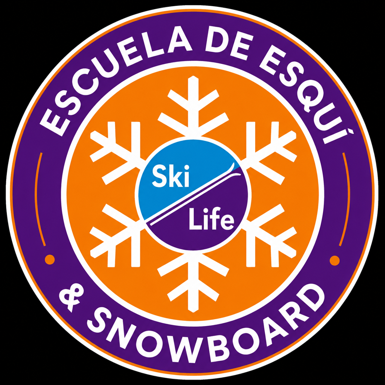 Logo Ski Life Escuela de Esquí Baqueira
