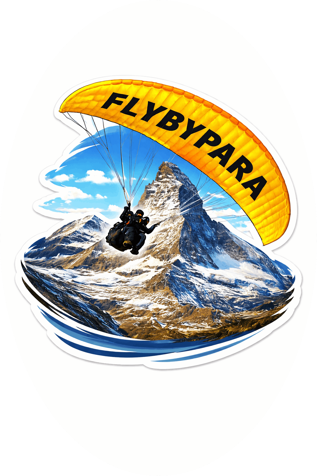 Paragliding Flybypara