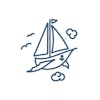 Logo Flying Sailship Halkidiki