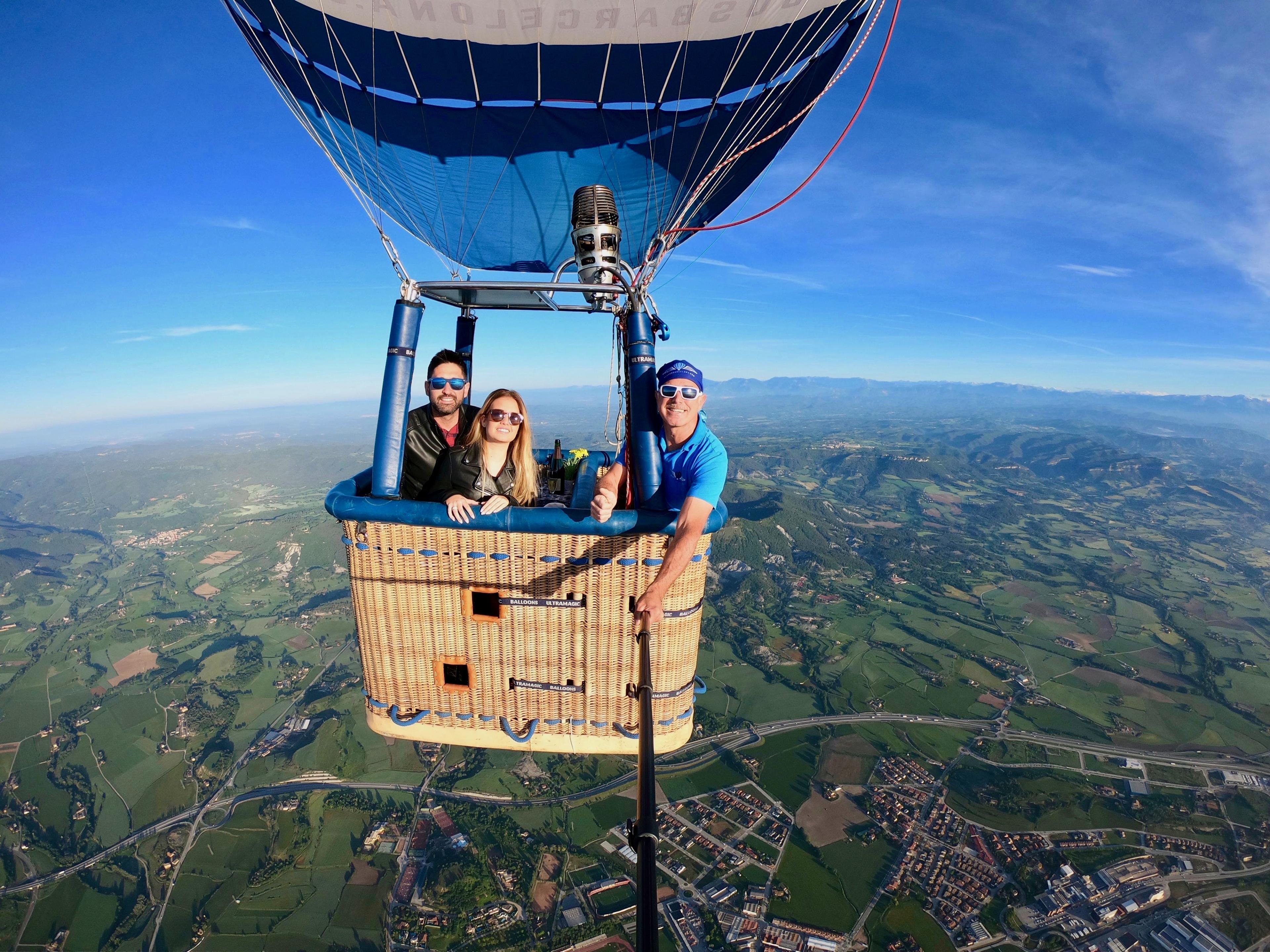 hot air balloon experience for two