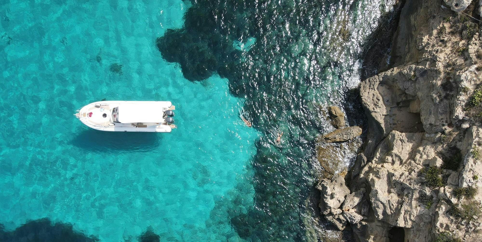 HERO EGADI BOATING EXPERIENCE PROVIDER PROFILE Beautiful landscapes showcasing mountains and sea, where the experiences of Egadi Boating Experience  are taking place.