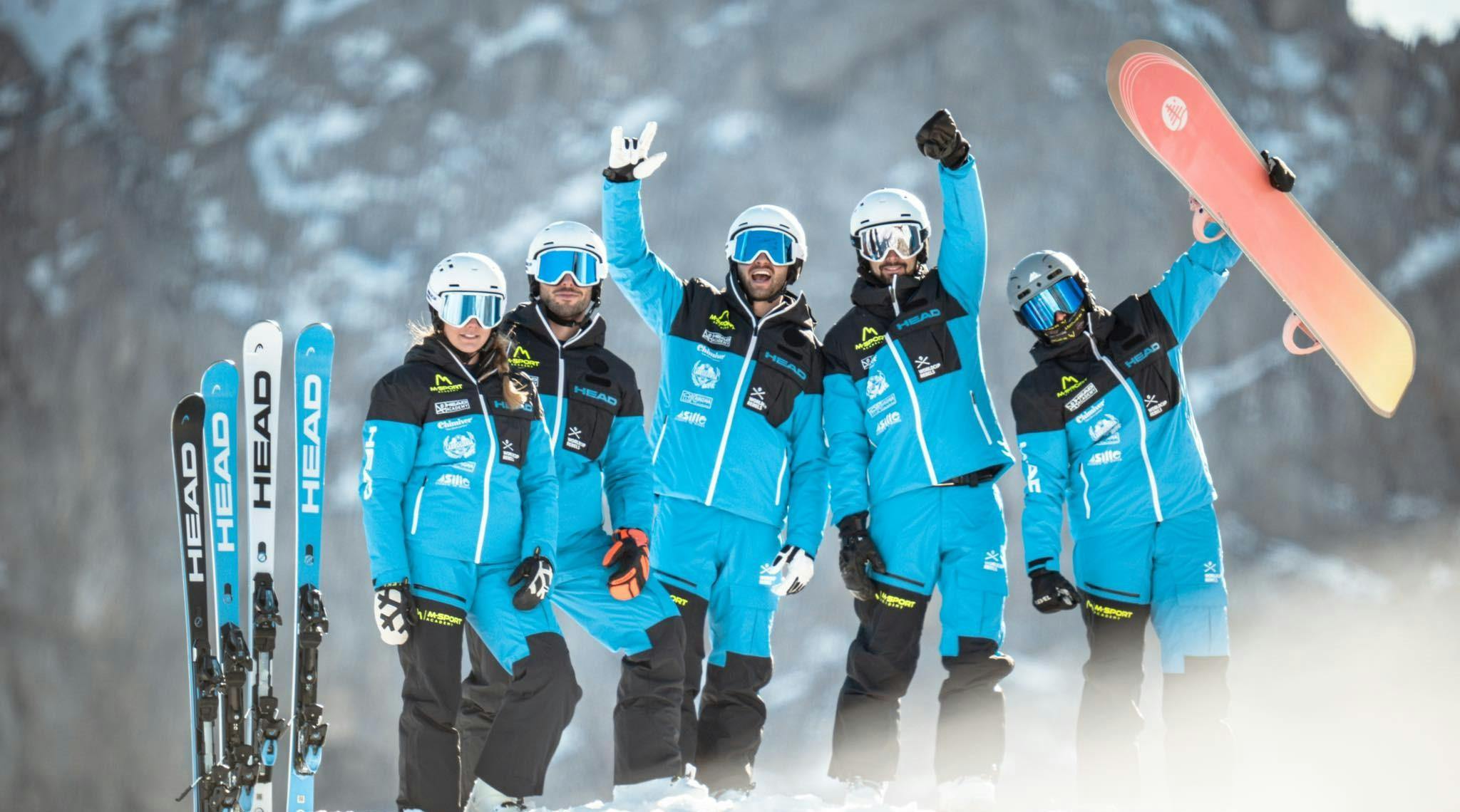 m-sport Paisajes impresionantes de montaña y mar, donde tienen lugar las experiencias de Scuola di Sci M-Sport Academy Val Brembana.