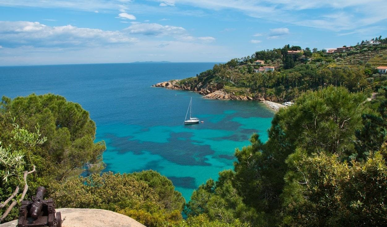 Maregiglio Argentario Beautiful landscapes showcasing mountains and sea, where the experiences of Maregiglio Argentario are taking place.
