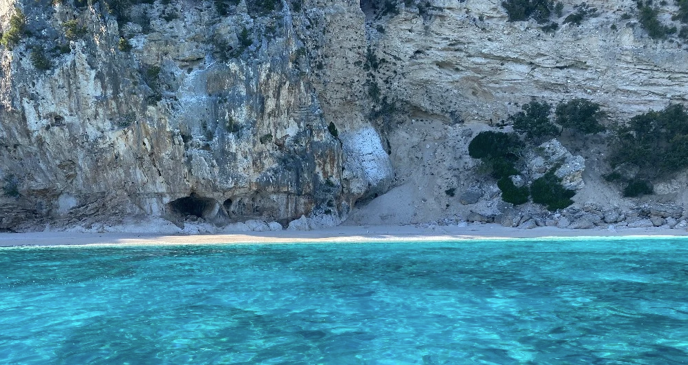 A wonderful view you could see with a boat tour of Non Solo Mare Ogliastra.