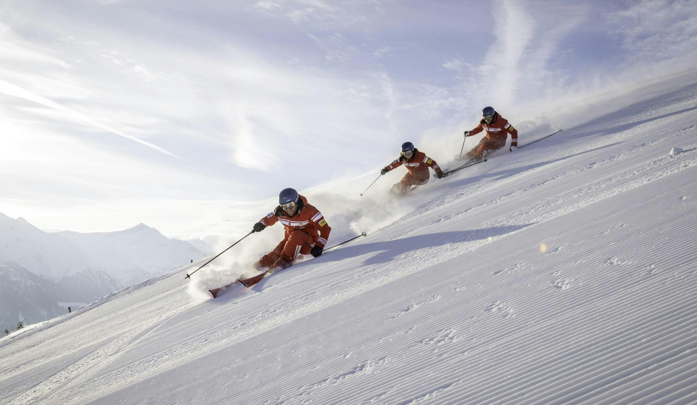 Official Swiss Ski School Rougemont Gstaad Beautiful landscapes showcasing mountains and sea, where the experiences of Swiss Ski School Rougemont Gstaad are taking place.