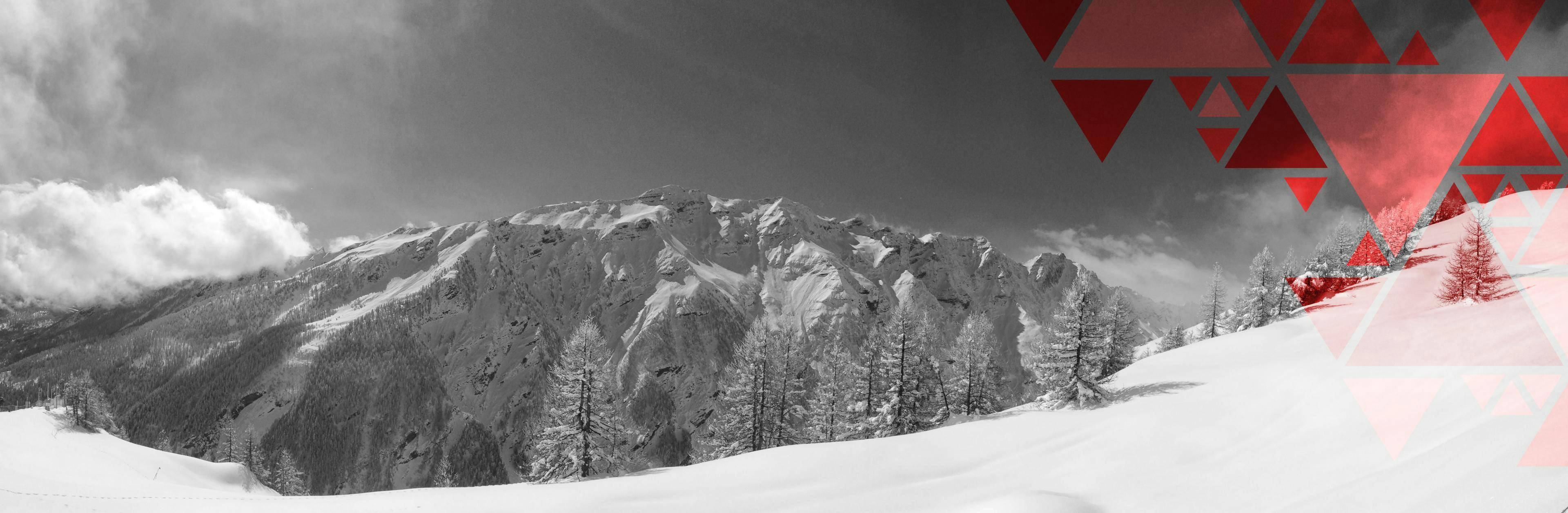 paysage Magnifique paysage de montagnes et de mer, où se déroulent les activités de ESF Puy Saint Vincent.