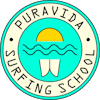 Logo Pura Vida Surfing School Porto