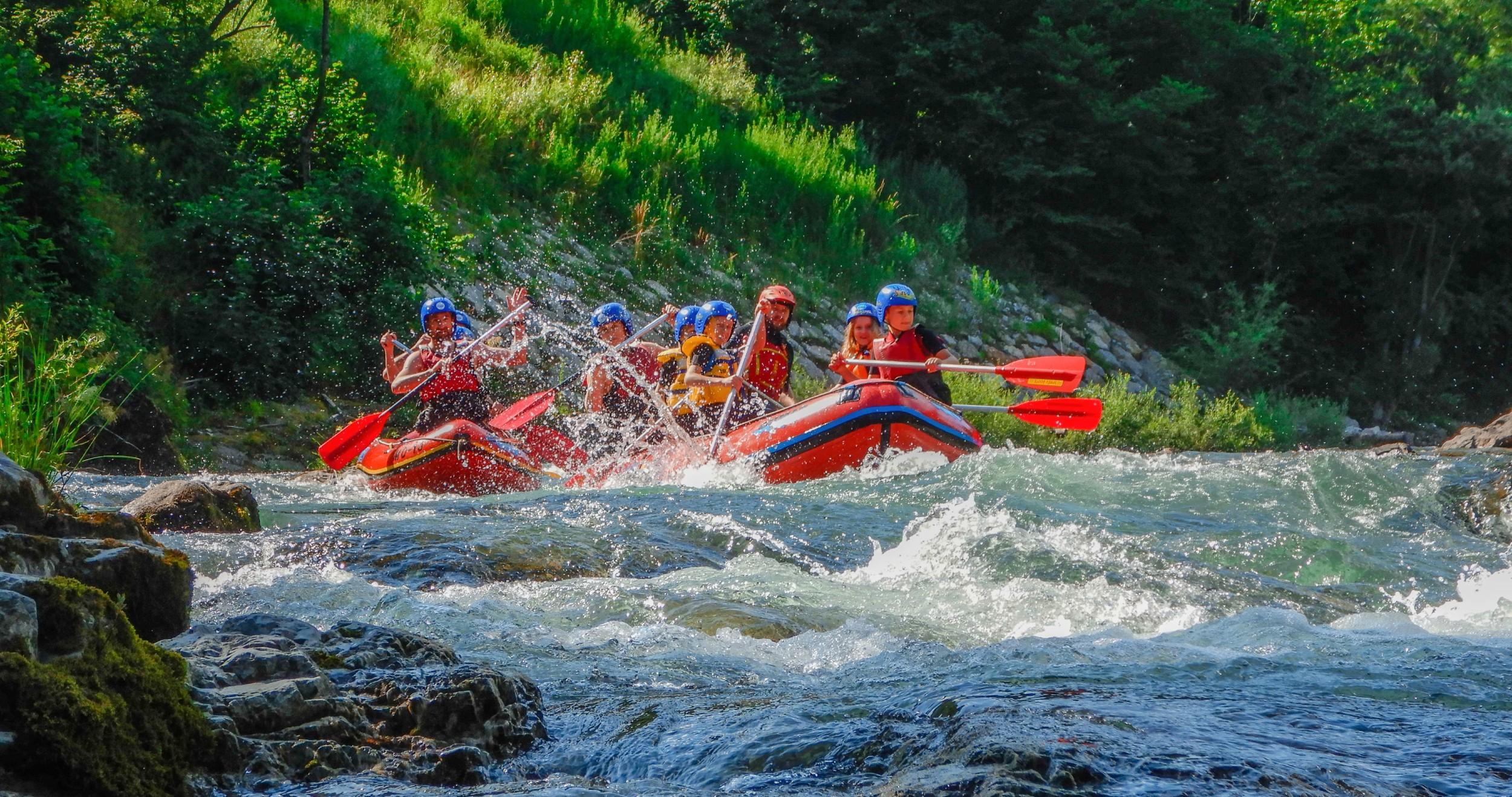 ▷ Classic Rafting on the Savinja River from 40 € - CheckYeti