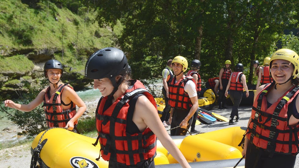 Rafting action