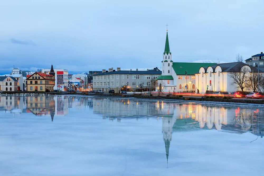 View of Reykjavik during a tour.