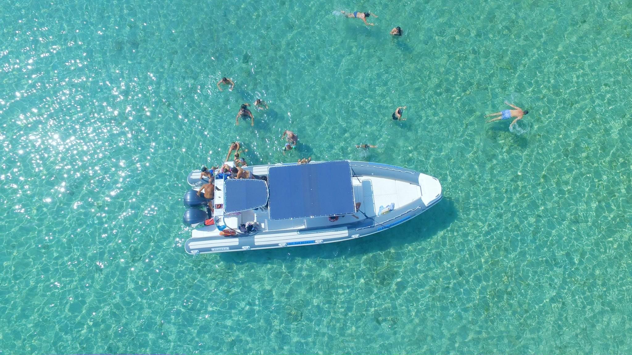 Rib Boat Trip To Porto Selvaggio And Santa Caterina From 19 Checkyeti