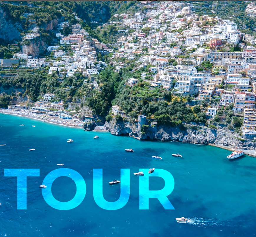 View of the Amalfi Coast.