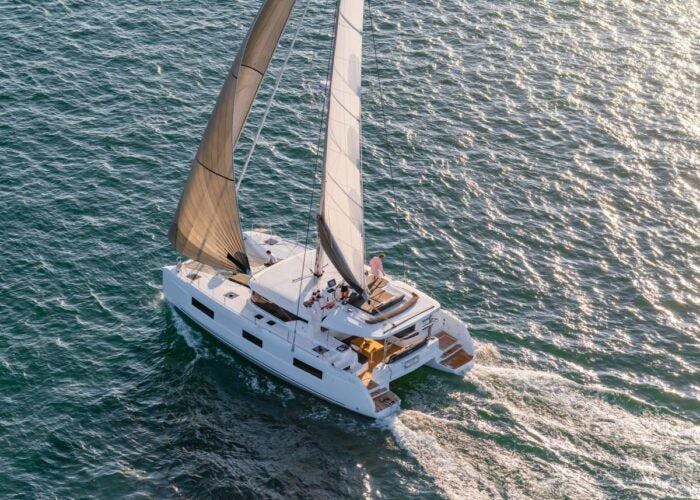 Green Cruises Crete Sailing Catamaran from Green Cruises Crete.