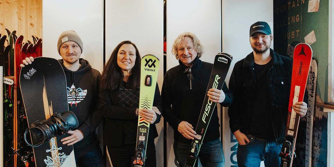 Picture of staff of Ski Rental Snoworld St. Johann-Alpendorf.