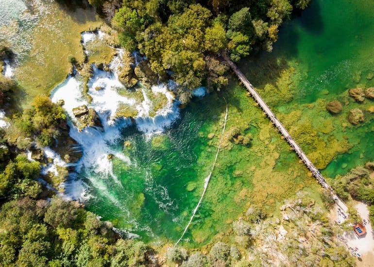 The National Park Krka, which can be visited during a tour with Splitlicious Experiences.