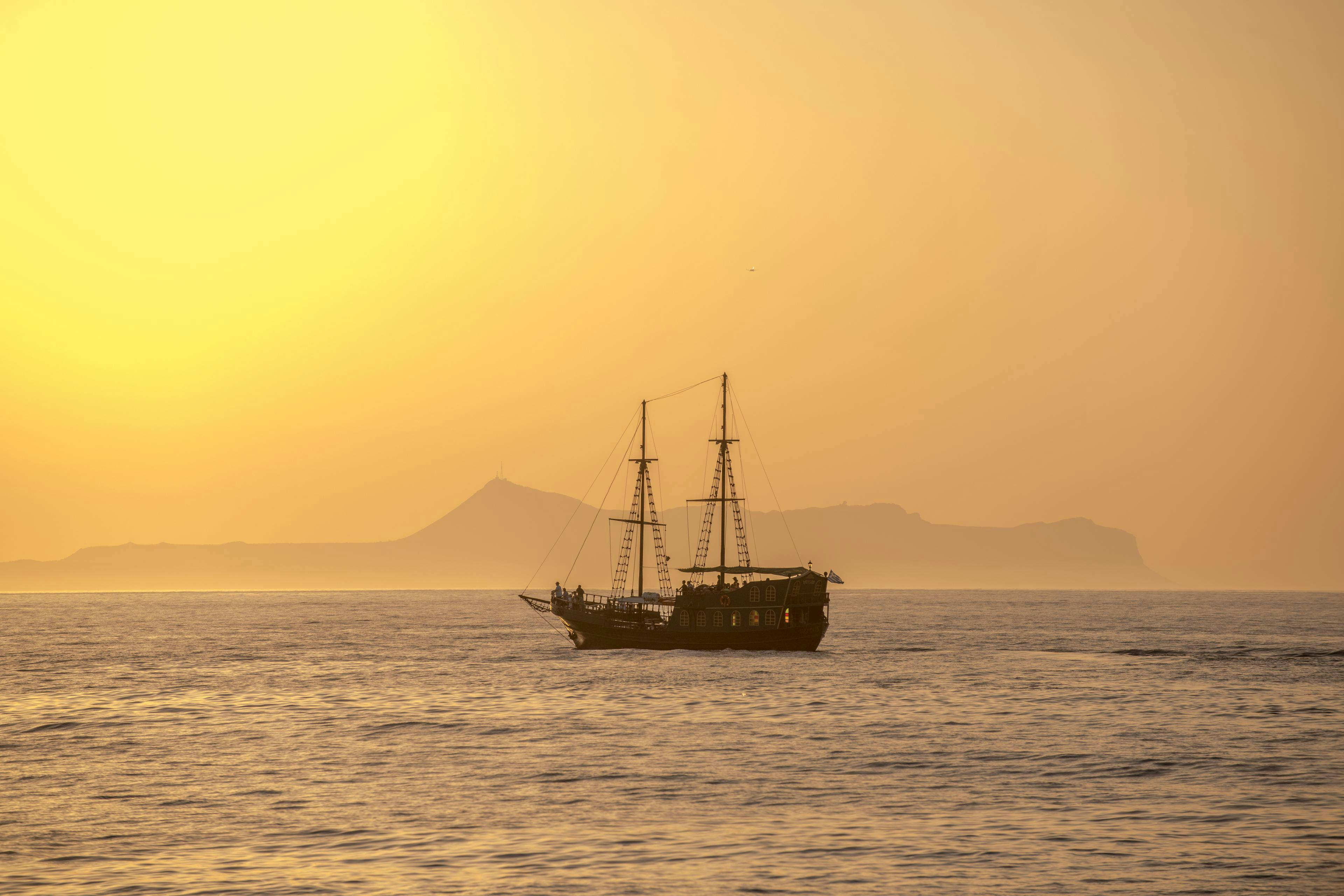 Beautiful landscapes showcasing mountains and sea, where the experiences of Captain Hook|The Pirate Boat Experience are taking place.