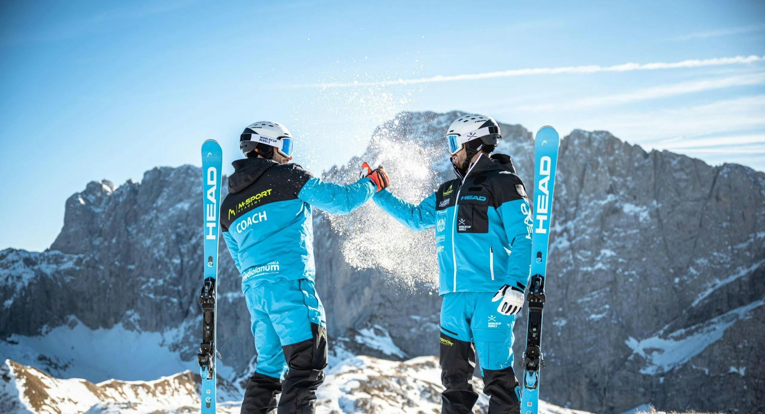 Ski school M-Sport Montecampione Beautiful landscapes showcasing mountains and sea, where the experiences of Ski school M-Sport Montecampione are taking place.