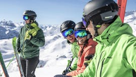 Clases particulares de esquí para adultos con Freedom Snowsports Mont Blanc.