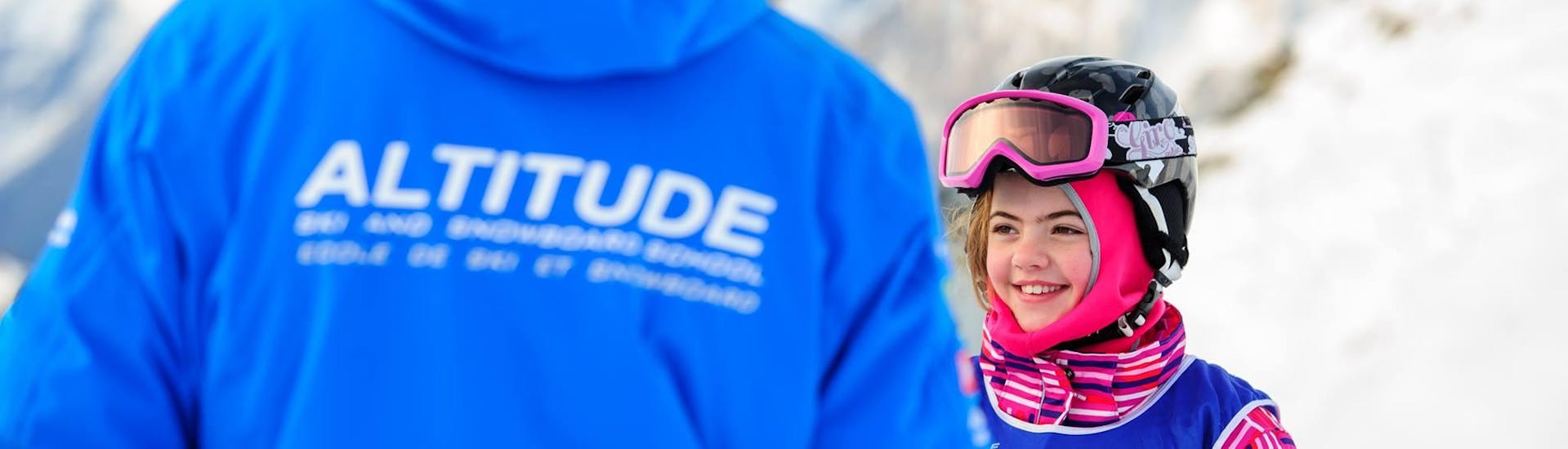 Private Ski Lessons for Kids of All Ages in Verbier with Altitude Ski School Verbier &amp; Gstaad - Hero image