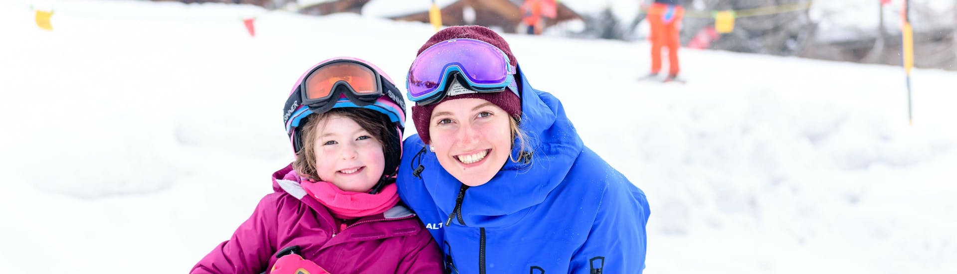 Clases particulares de esquí para niños de todas las edades en Gstaad.