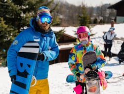 Snowboarding Lessons for Kids (from 5 y.) of All Levels from Snowschool Vrchlabi.
