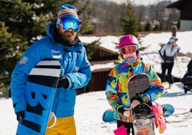 Snowboardlessen vanaf 5 jaar voor alle niveaus met Snowschool Vrchlabí.