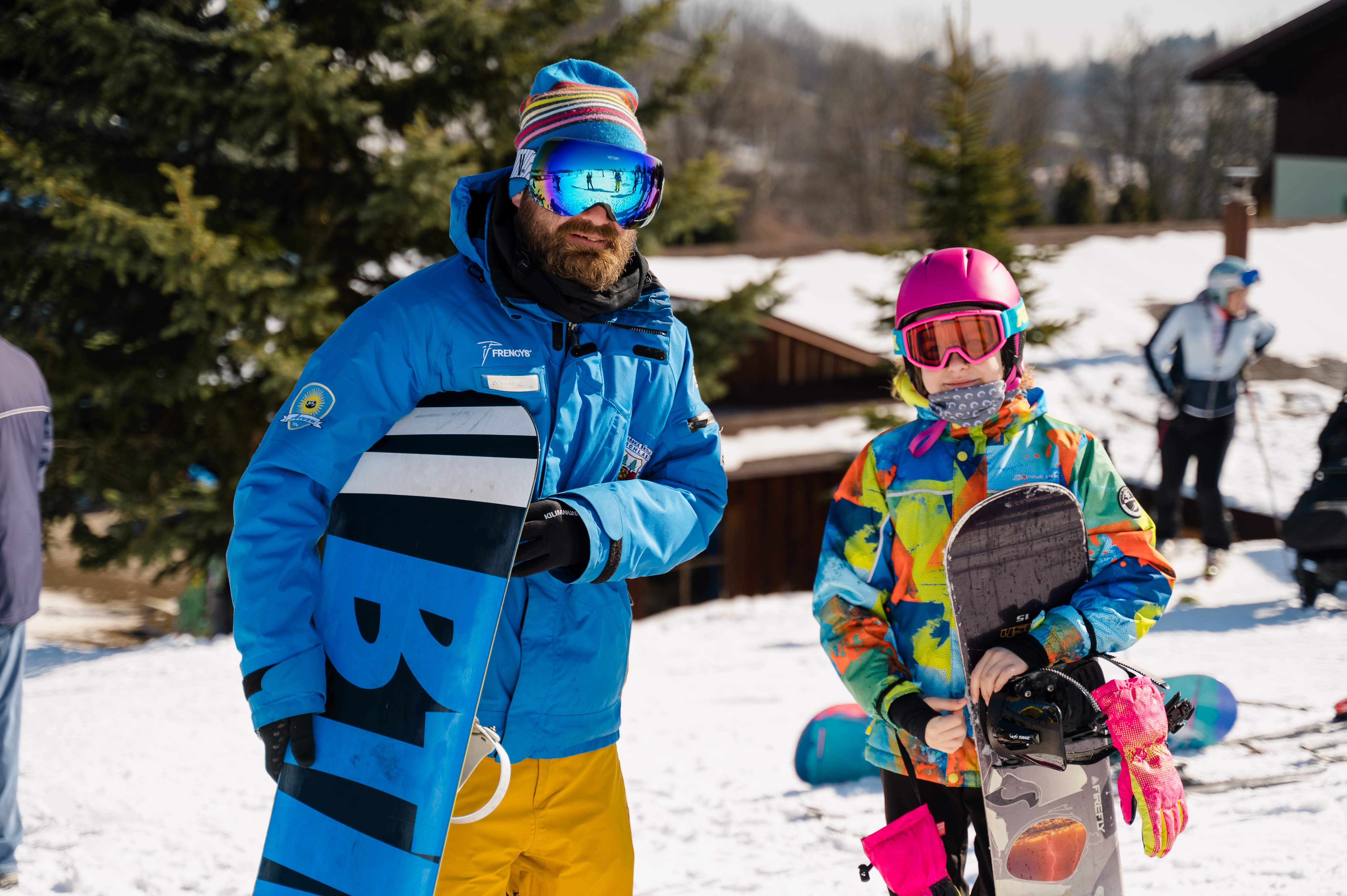 Clases de snowboard privadas a partir de 6 años para todos los niveles.