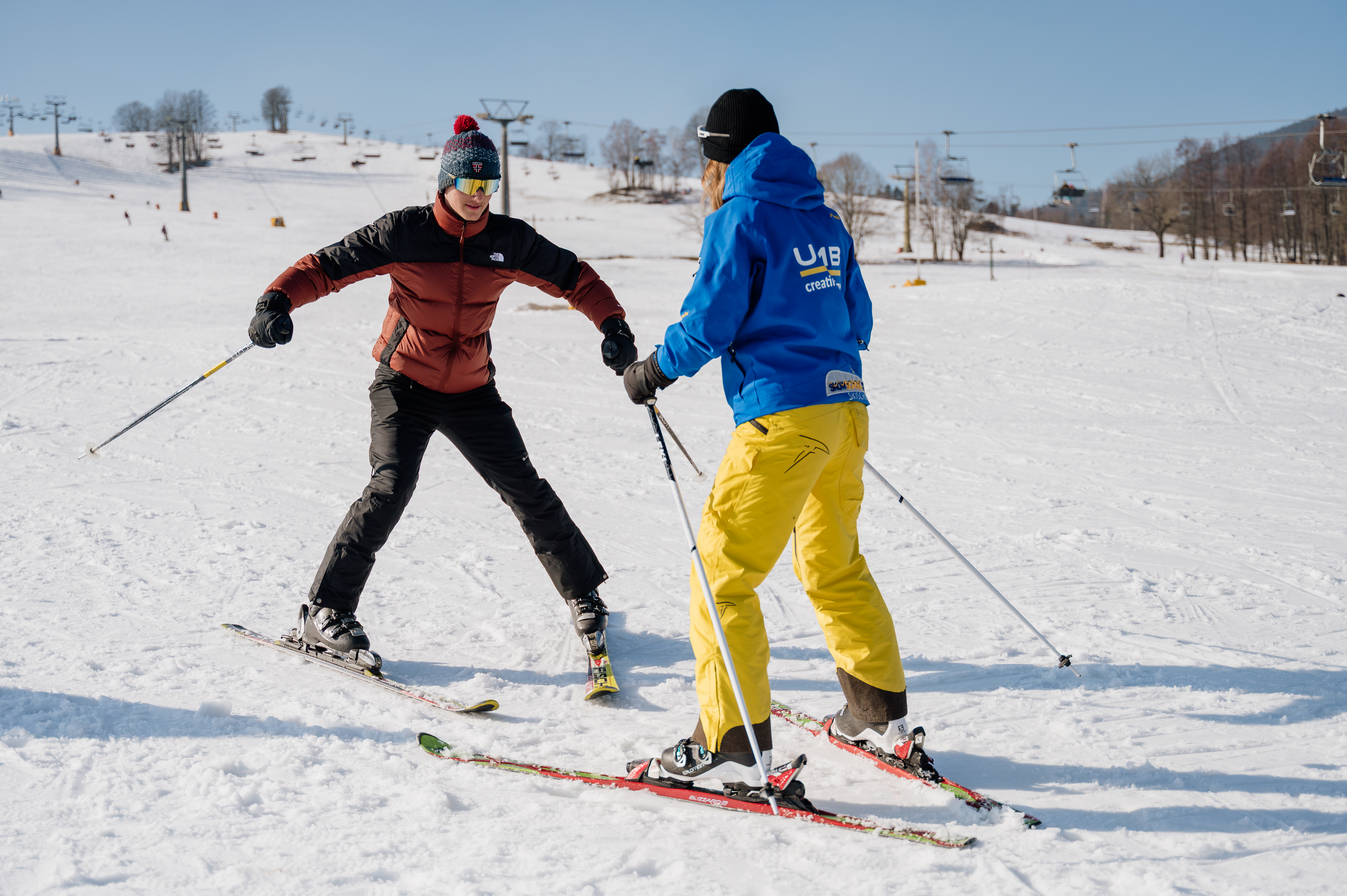 Private Ski Lessons for Adults of All Levels from Snowschool Vrchlabi.