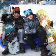 Clases de snowboard para debutantes con Snowboardschule Altenberg.