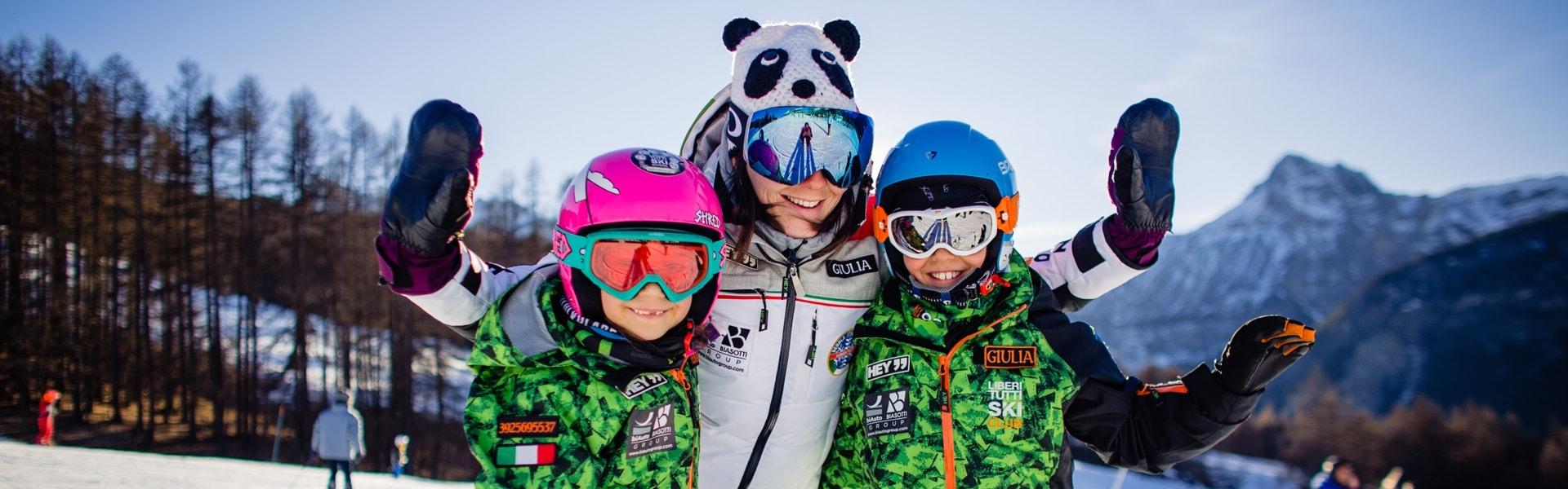 Cours de ski pour Enfants (3-15 ans) pour Skieurs avec expérience.