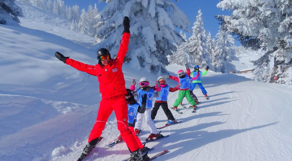 Kids Ski Lessons (5-13 y.) for Advanced Skiers - Half-Day.