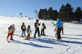 Cours de ski Enfants (5-14 ans) pour Tous niveaux avec ESI Ski n'Co Les Angles - École de ski.