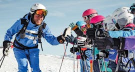 Kids Ski Lessons (4-12 y.) for All Levels from Element3 Ski School Kitzbühel.
