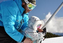 Cours particulier de ski Enfants (dès 4 ans) avec ESI Ski n'Co Les Angles - École de ski.