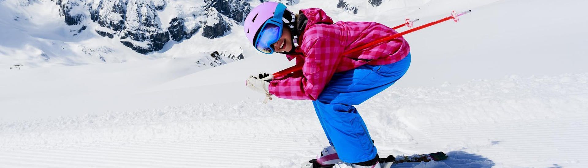 Private Ski Lessons for Kids &amp; Teens of all Ages in the Afternoon with TOP SECRET Ski- &amp; Snowboard School Davos - Hero image
