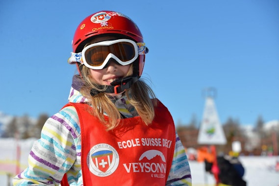 Kids Ski Lessons (6-12 y.) for First Timers - Full Day