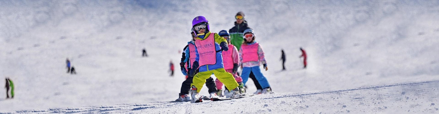 Kids Ski Lessons (4-5 y.) for Beginners