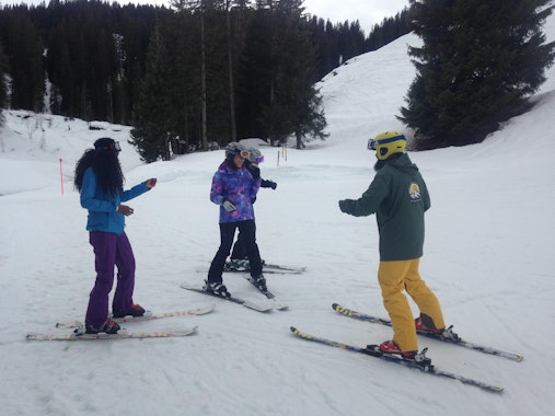 Ski Lessons (from 7 y.) in Small Groups for First Timers