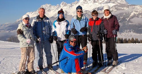 Clases de esquí para adultos para avanzados con Schischule Wilder Kaiser Clases de esquí para adultos para avanzados con Schischule Wilder Kaiser.