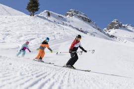 Skilessen voor Kinderen (4-14 jaar) voor Gevorderde Skiërs met Skischule Stubai Tirol.