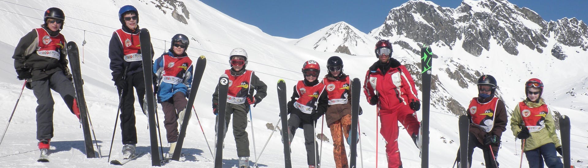 Kids Ski Lessons (3-16 y.) for Advanced Skiers - Full Day with Swiss Ski School Samnaun - Hero image