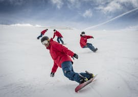 Adult Snowboarding Lessons for Beginners with Swiss Ski School Samnaun